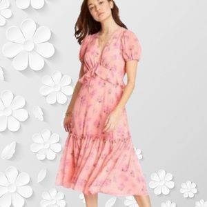 LoveShackFancy x Target Pink Floral Dress